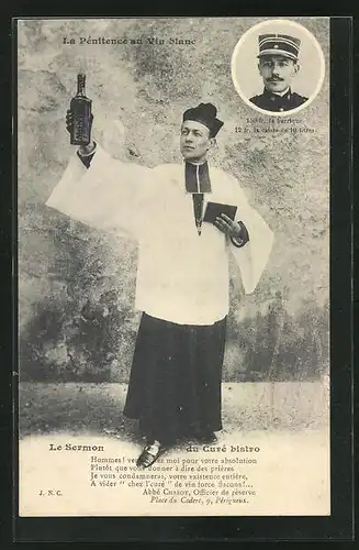 AK Perigueux, Noe Chabot Ex Priester & Kneipenwirt, setzte sich 1905 für das Gesetz der Trennung von Kirche & Staat ein
