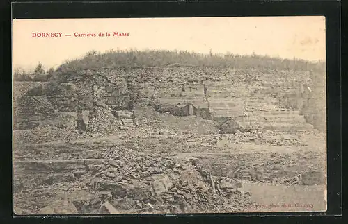 AK Dornecy, Carrieres de la Manse, Steinbruch