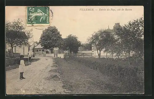 AK Villemer, Entrée du Pays, coté de Bassou