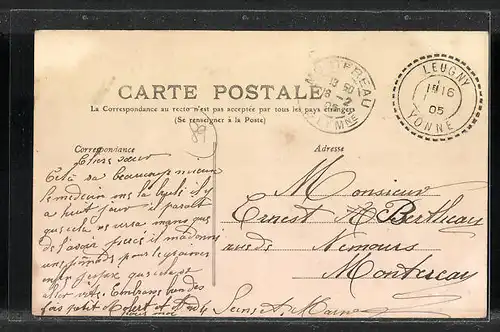 AK Leugny, Le Champ de Foire, Côté Est