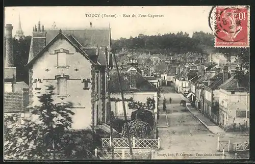 AK Toucy, Rue du Pont-Capureau