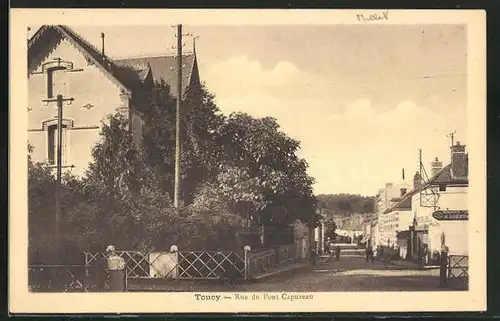 AK Toucy, Rue du Pont Capureau