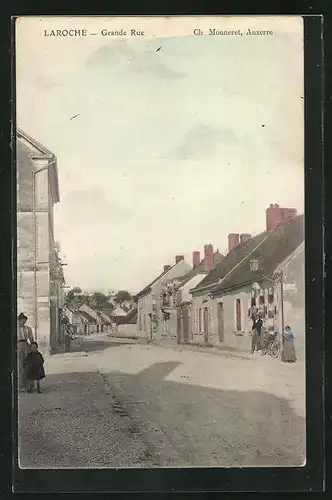 AK Laroche, Grande Rue, Strassenpartie