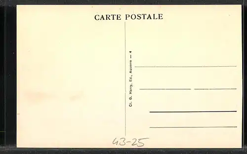 AK Auxerre, Concours International de Musique 1934, Place Charles Lefère, Les Paniers Fleuris, Sängerfest
