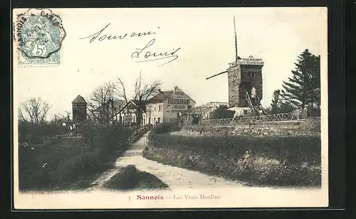 AK Sannois, Les Vrais Moulins, Windmühle