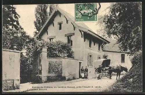 AK L`Hautil, Entrée du Château du Général Bassot