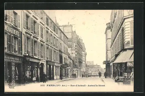 AK Paris, Rue d`Auteuil