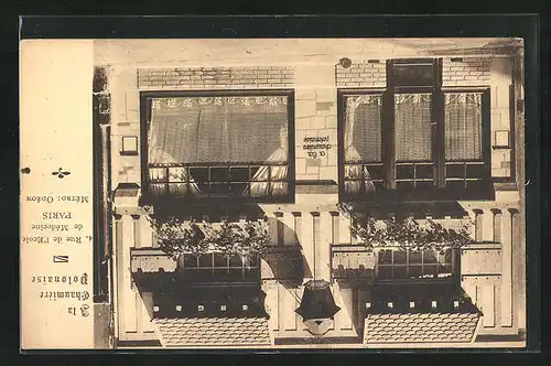 AK Paris, A la Chaumière Polonaise, 4, Rue de l` École de Médecine