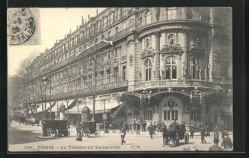 AK Paris, Le Theatre du Vaudeville