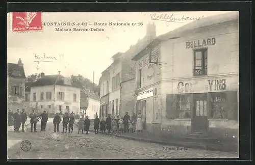 AK Bellefontaine, Maison Barron Defaix, Route Nationale No 16