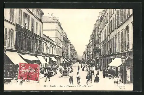 AK Paris, Rue de Turenne