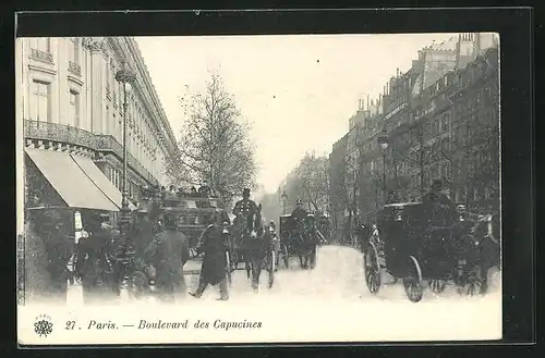 AK Paris, Boulevard des Capucines