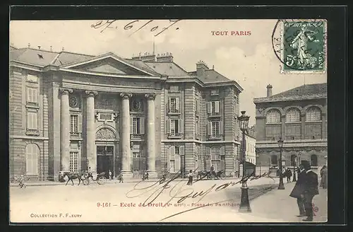 AK Paris, Ecole de Droit, Place du Panthéon