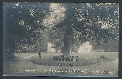 Foto-AK Saint-Cheron, Château du Colombier
