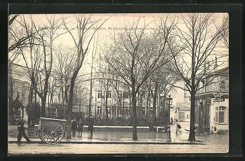 AK Paris, XIVe arr., Palais d`Orléans, Restaurant Leblanc avenue du Mairie