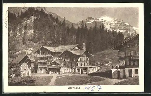 AK Griesalp, Grand Hotel und Kurhaus