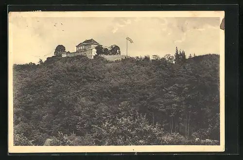 AK Gernrode / Harz, Blick auf den Stubenberg