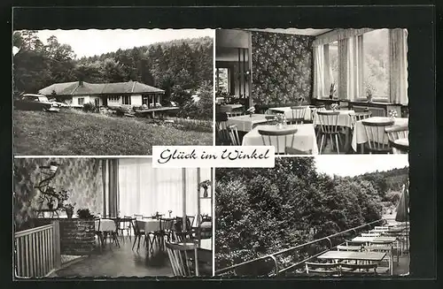AK Michelbach / Baden, Pension Glück Im Winkel, Inh. Hans Arnold