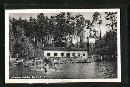 AK Schmannewitz i. Sa., Bad Waldteich