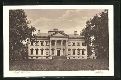 AK Wörlitz, Schloss mit Park