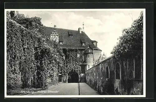 AK Altenburg i. Sa., Hinteres Schlosstor