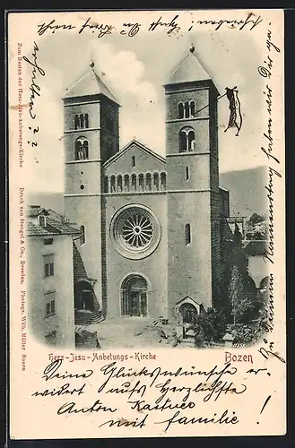 AK Bozen, Herz-Jesu-Anbetungs-Kirche