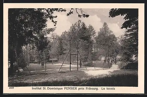 AK Pensier, Institut Dt. Dominique, le tennis, Tennisplatz
