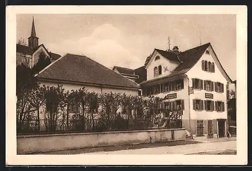AK Langnau a. A., Gasthaus Alkoholfreies Volkshaus