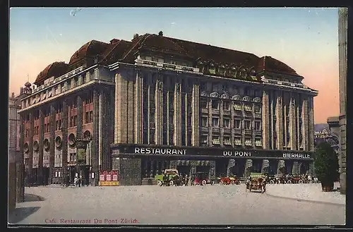 AK Zürich, Café Restaurant Du Pont