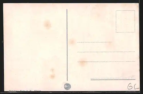 AK Zürich, Café Restaurant Du Pont