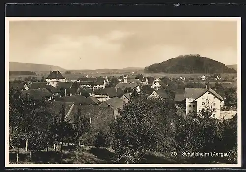 AK Schafisheim /Aarg., Ortsansicht bei Tag