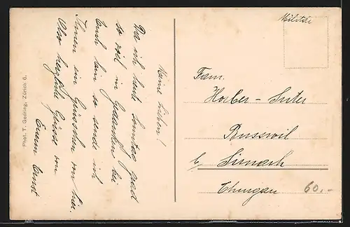 AK Schinznach-Dorf, Teilansicht, Blick aufs Oberdorf