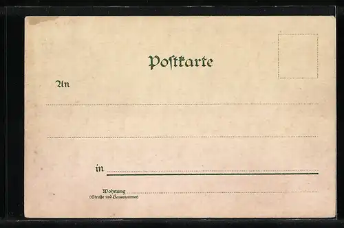 Lithographie Potsdam, Stadtschloss, Brandenburger Thor