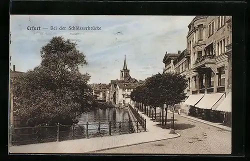 AK Erfurt, Bei der Schlösserbrücke