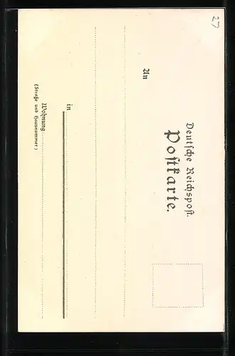 Künstler-AK Karl Mutter: Ueberlingen, Die Heidenloecher