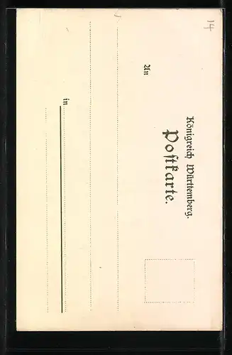 Künstler-AK Karl Mutter: Liebenzell, Teilansicht, Ortspartie