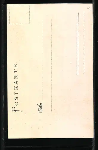 Lithographie Rothenburg, Partie am Klingerthor