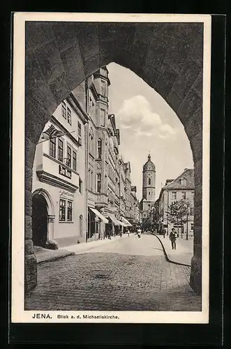 AK Jena, Blick a. d. Michaeliskirche