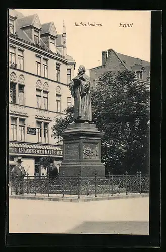 AK Erfurt, Am Lutherdenkmal