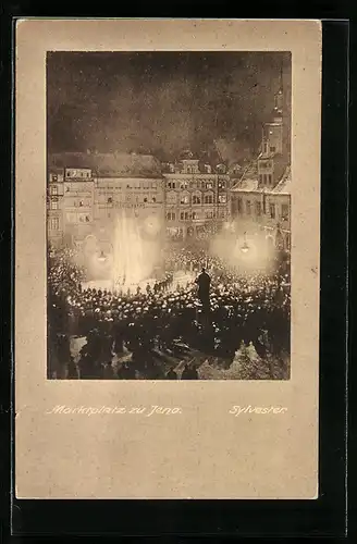 AK Jena, Sylvesterfeier am Marktplatz
