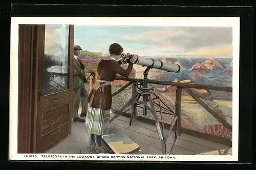 AK Arizona, Grand National Park, Telescope in the Lookout