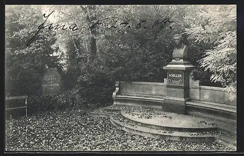 AK Jena, Am Schiller-Denkmal