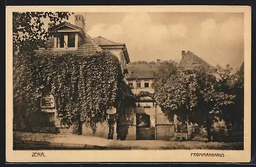 AK Jena, Blick zum Frommannhaus