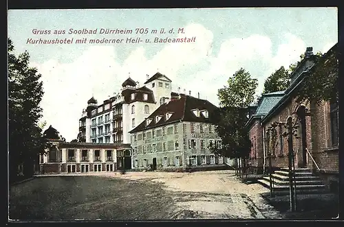 AK Bad Dürrheim, Kurhaus und Salinehotel