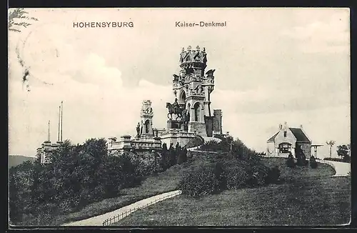 AK Hohensyburg, Kaiser-Denkmal