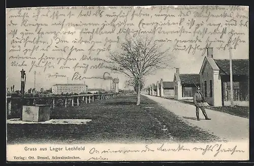 AK Lechfeld, Lager Lechfeld und Soldat