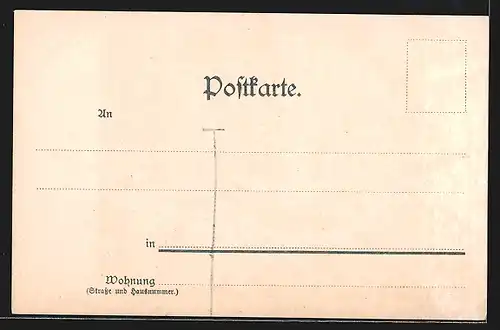 AK Berneck, Ortsansicht vom Lindenfels