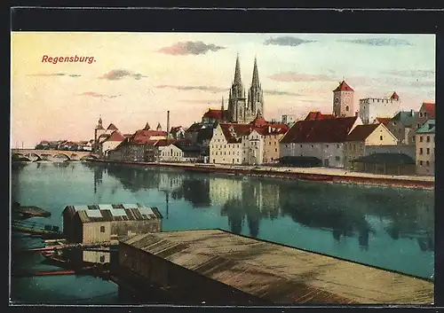 AK Regensburg, Teilansicht