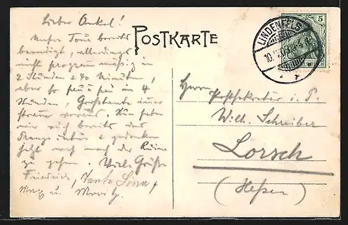 AK Lindenfels i. O., Totalansicht