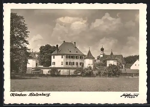 AK München-Obermenzing, Ansicht der Blutenburg